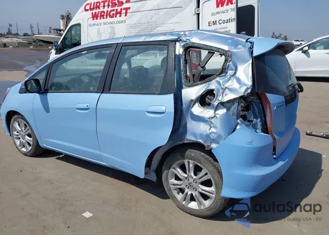 2010 Honda Fit Sport из США, поврежденный, VIN JHMGE8H4XAC006778